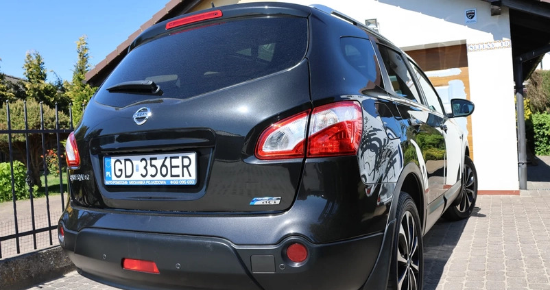 Nissan Qashqai+2 cena 41700 przebieg: 157000, rok produkcji 2012 z Gdańsk małe 211